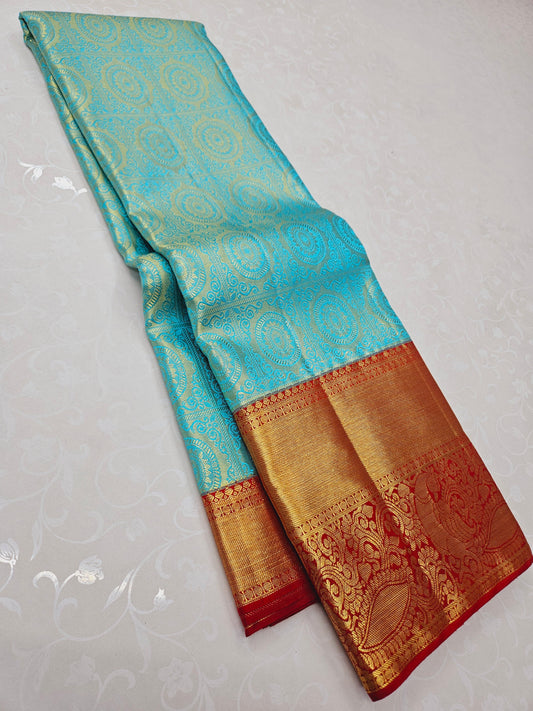 Exclusive Korvai Tissue Silk Sarees 091