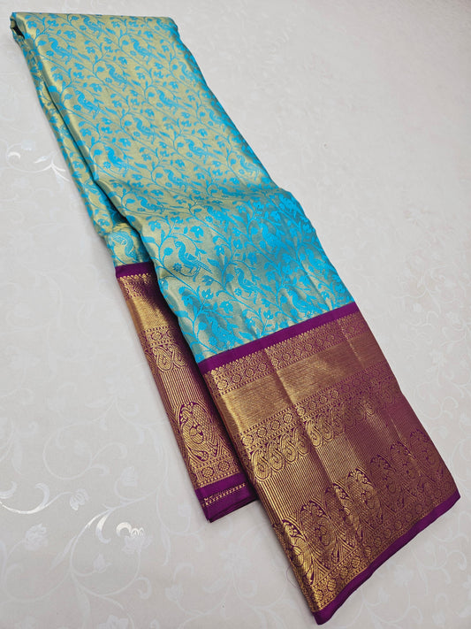 Exclusive Korvai Tissue Silk Sarees 081