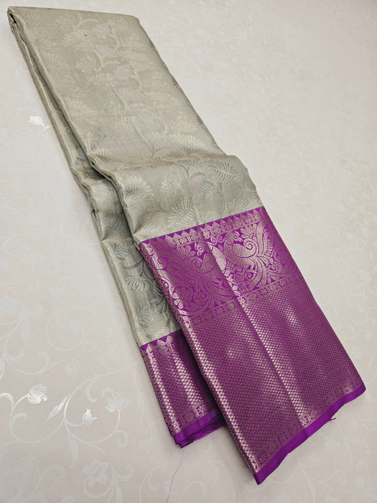 Exclusive Korvai Tissue Silk Sarees 078