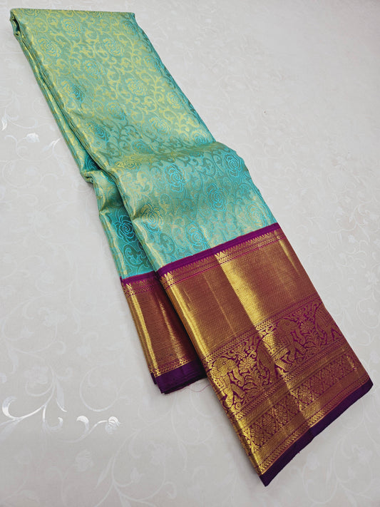 Exclusive Korvai Tissue Silk Sarees 072