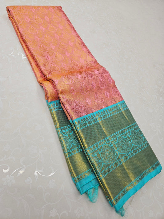 Exclusive Korvai Tissue Silk Sarees 065