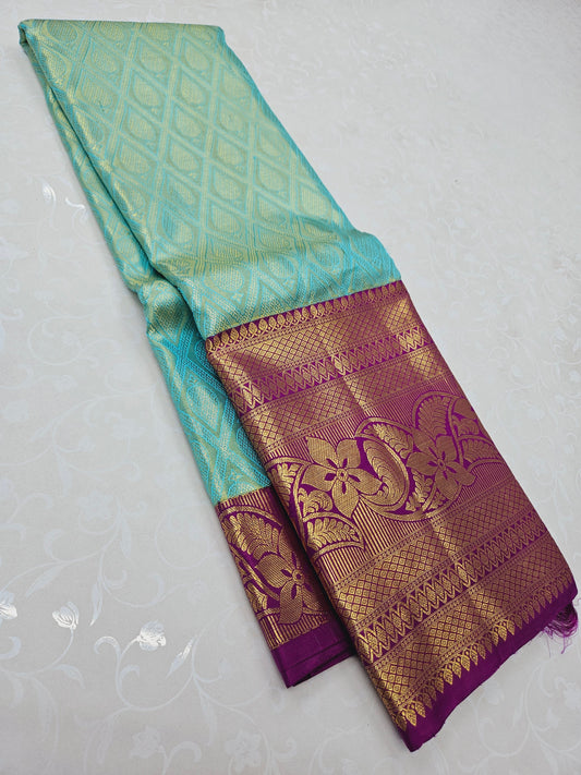 Exclusive Korvai Tissue Silk Sarees 055