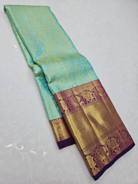 Exclusive Korvai Tissue Silk Sarees 053