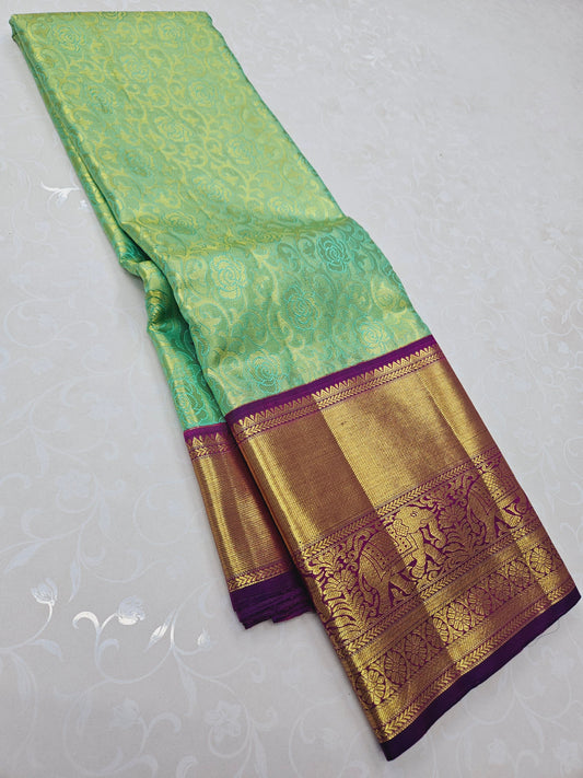 Exclusive Korvai Tissue Silk Sarees 049