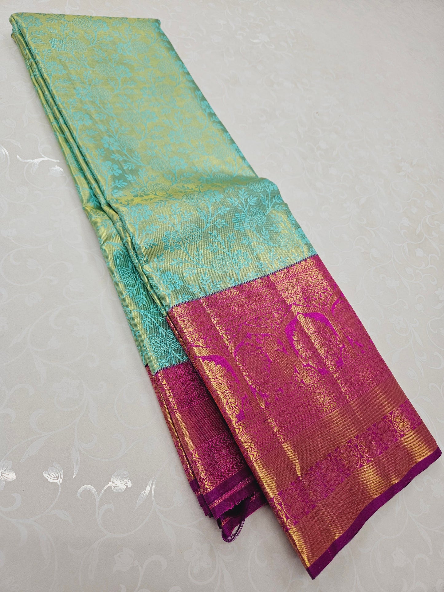 Exclusive Korvai Tissue Silk Sarees 047