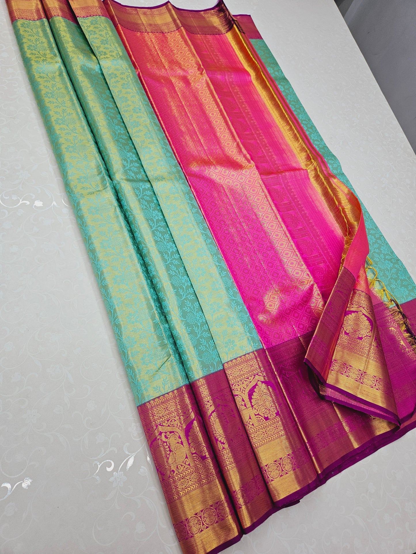 Exclusive Korvai Tissue Silk Sarees 047