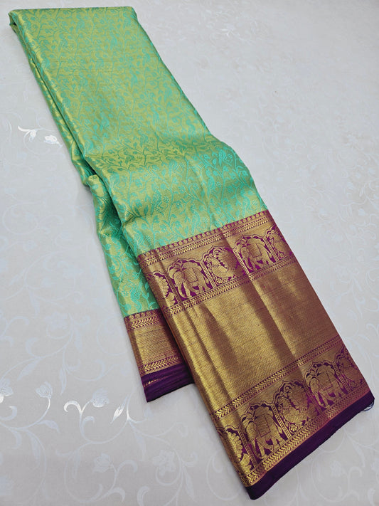 Exclusive Korvai Tissue Silk Sarees 041