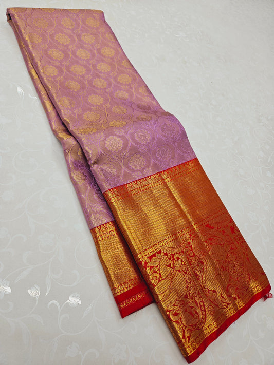 Exclusive Korvai Tissue Silk Sarees 034