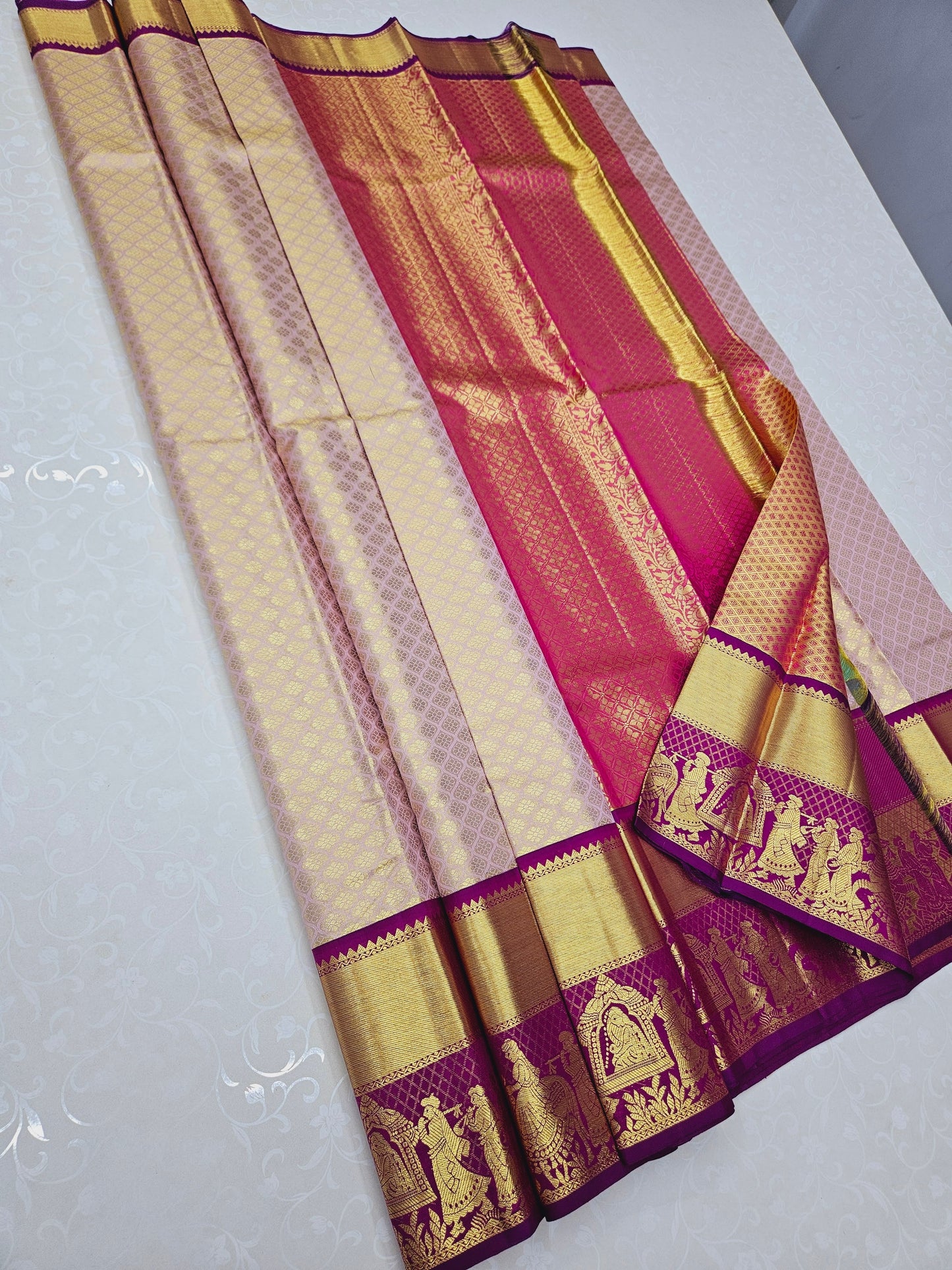 Exclusive Korvai Tissue Silk Sarees 027