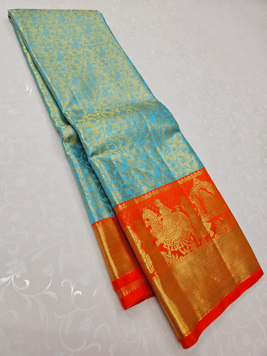 Exclusive Korvai Tissue Silk Sarees 025