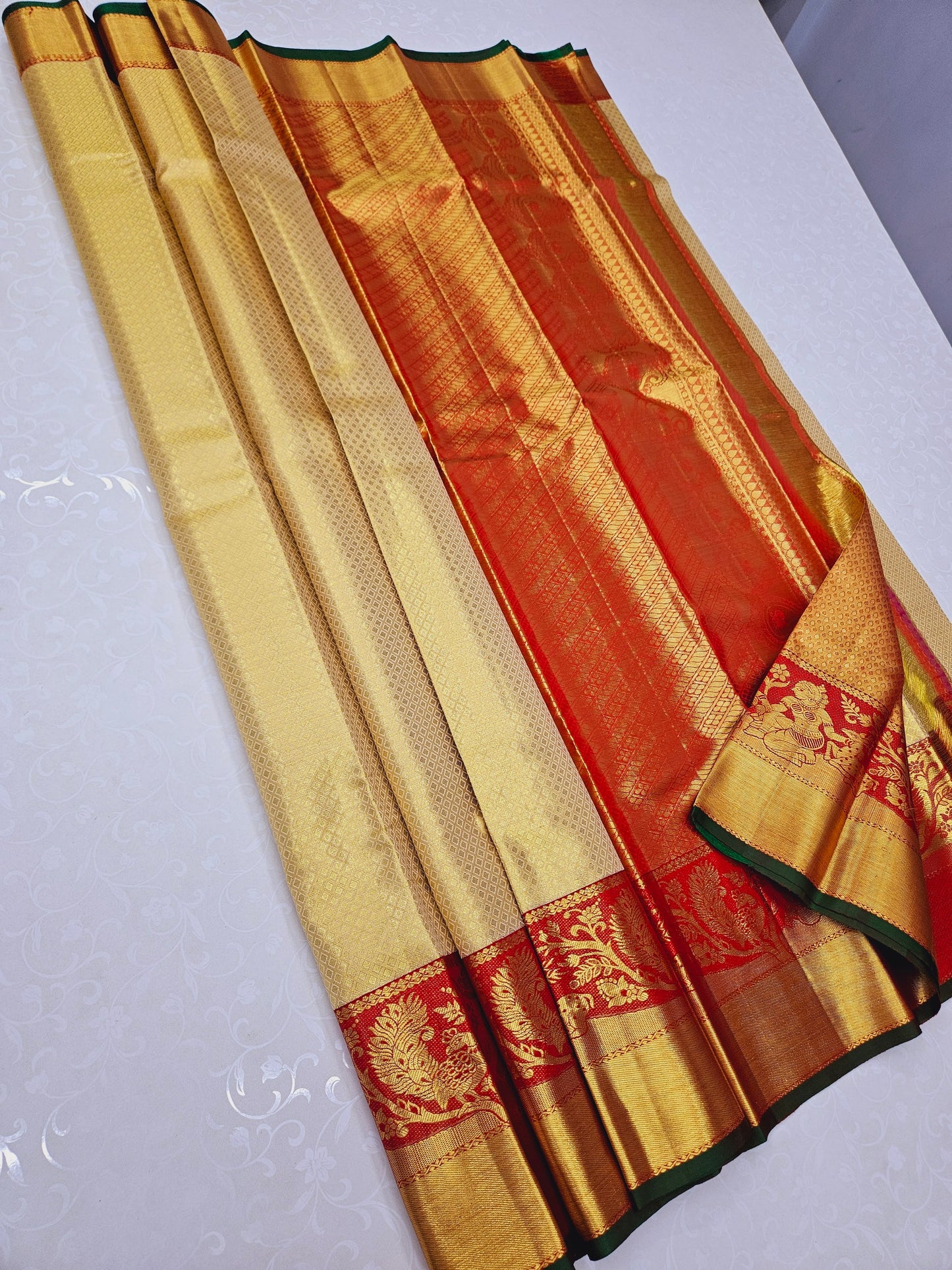 Exclusive Korvai Tissue Silk Sarees 020