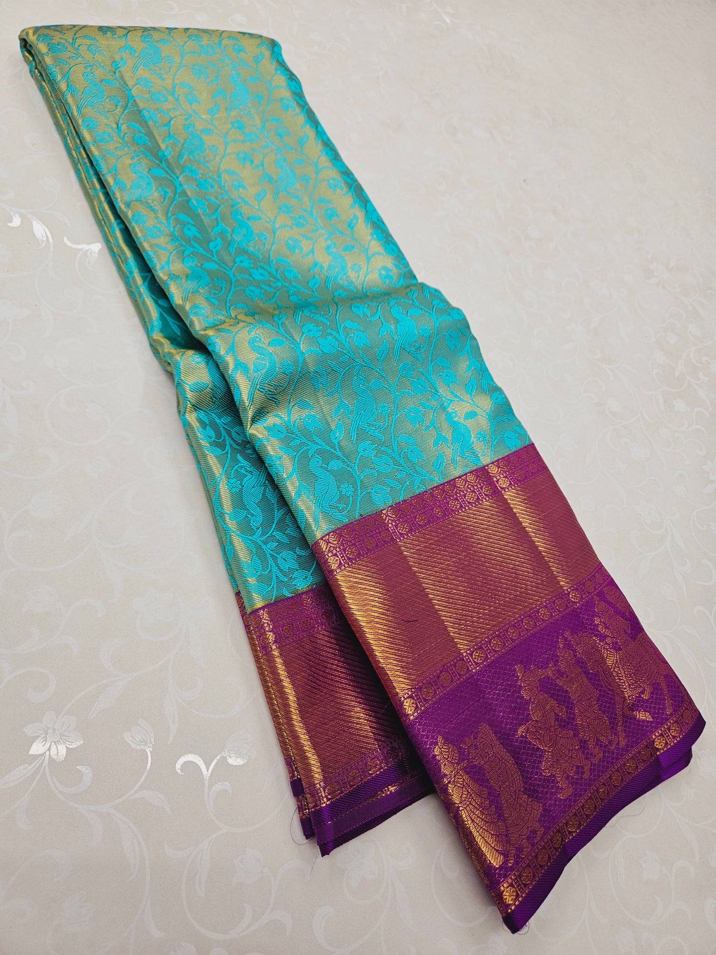 Exclusive Korvai Tissue Silk Sarees 016