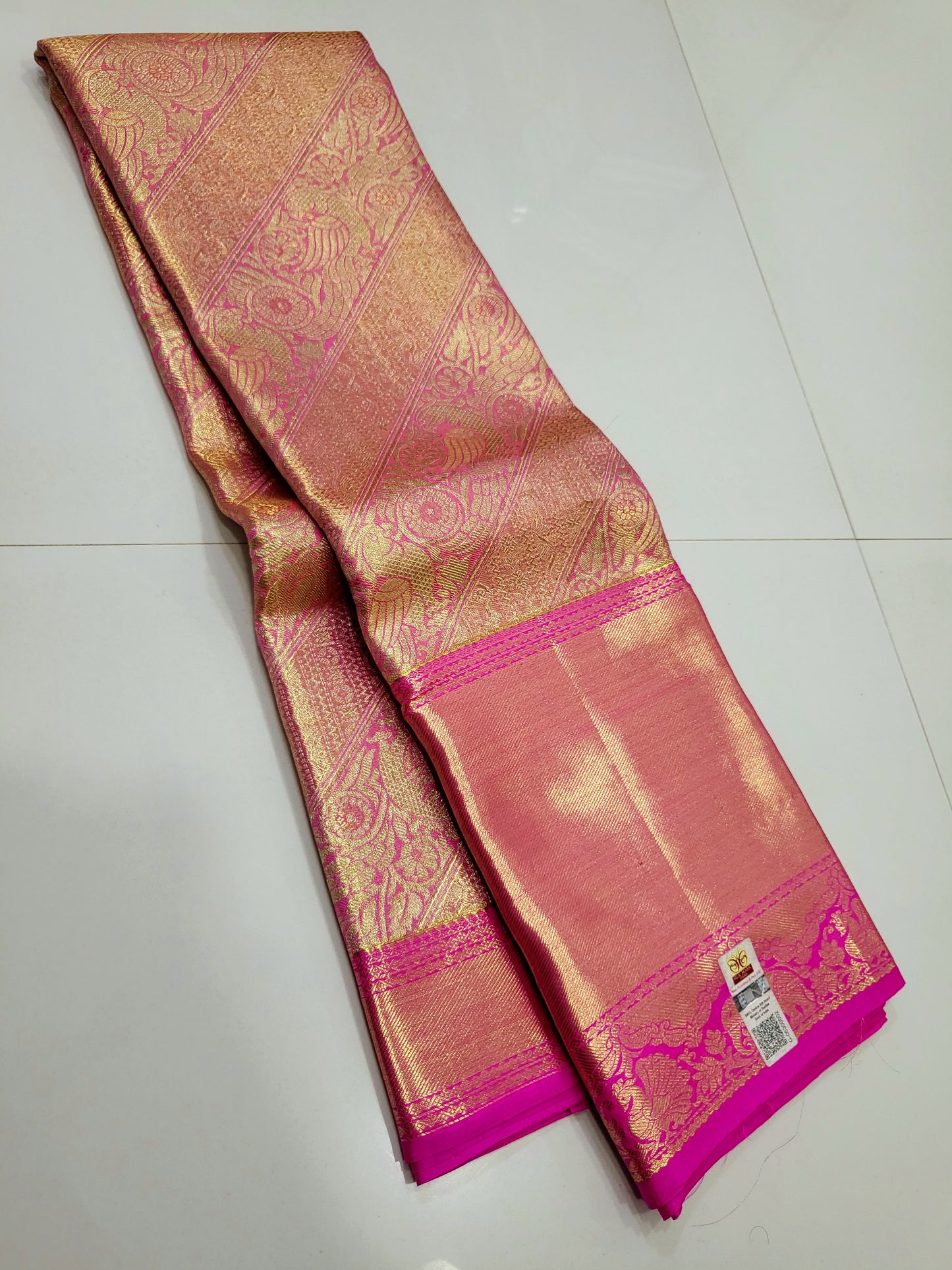 Exclusive Pure 2D Silk Sarees 075