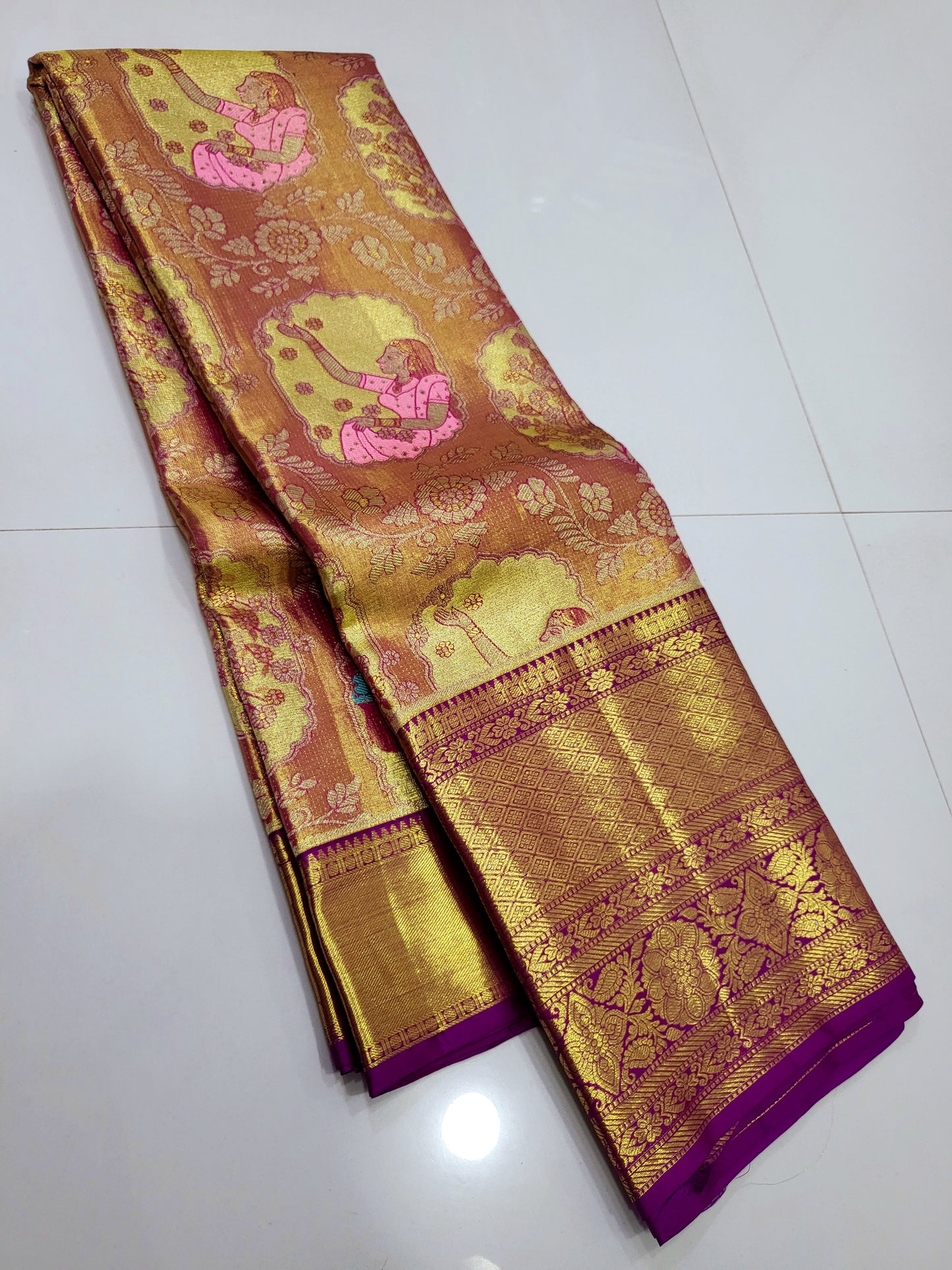 Exclusive Pure 2D Silk Sarees 084