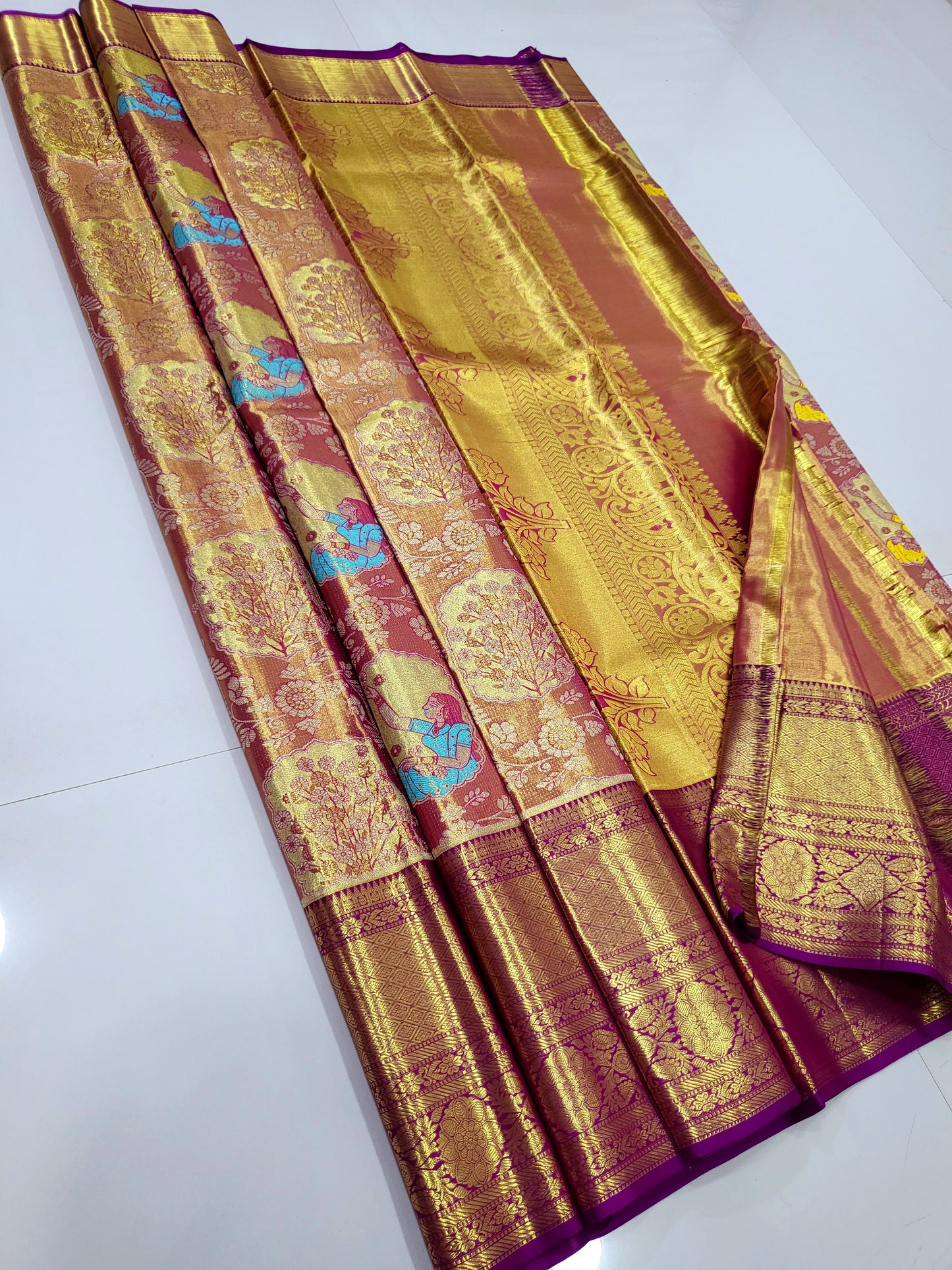 Exclusive Pure 2D Silk Sarees 084